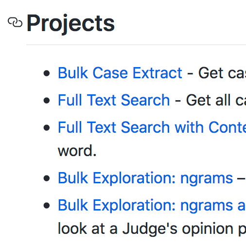 Gallery Caselaw Access Project
